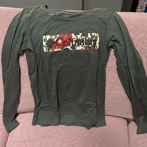 Columbia cotton graphic long sleeve